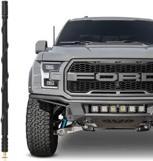 VOFONO 13 Inch Antenna Compatible with Ford F150 2009-2025, F-250 F-350 2017-2025, Automotive Antenna for Ford Trucks, Short Antenna Replacement F-150 Accessories VOFONO 13 Inch Antenna Compatible with Ford F150 2009-2025, F-250 F-350 2017-2025, Automotive Antenna for Ford Trucks, Short Antenna Replacement F-150 Accessories