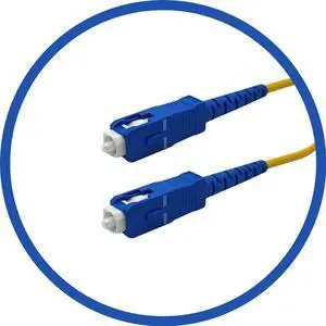 PacSatSales - Fiber Optic Patch Cable - Single Mode - SIMPLEX - OS1-9/125um (1ft - 5pk, SC/UPC to SC/UPC) PacSatSales - Fiber Optic Patch Cable - Single Mode - SIMPLEX - OS1-9/125um (1ft - 5pk, SC/UPC to SC/UPC)