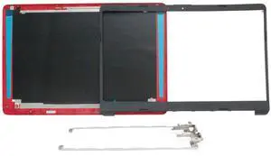 RGBBYTE LCD Back Cover Red + Hinge Set + Front Bezel Frame for HP 15-dw0081wm 15-dw0083wm 15-dw1081wm 15-dw1083wm 15-dw 15t-dw M03725-001 L52009-001 L52014-001 RGBBYTE LCD Back Cover Red + Hinge Set + Front Bezel Frame for HP 15-dw0081wm 15-dw0083wm 15-dw1081wm 15-dw1083wm 15-dw 15t-dw M03725-001 L52009-001 L52014-001