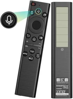BN5901385A BN5901391A BN5901357A Solar Voice Remote Replacement for Samsung Frame Smart TV Remote with Rechargeable Solar Cell