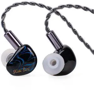 Linsoul Kiwi Ears Cadenza 10mm Beryllium Dynamic Driver IEM 3D Printed with Detachable Interchangeable Plug 0.78 2pin 3.5mm IEM Cable for Musician Audiophile (Blue) Linsoul Kiwi Ears Cadenza 10mm Beryllium Dynamic Driver IEM 3D Printed with Detachable Interchangeable Plug 0.78 2pin 3.5mm IEM Cable for Musician Audiophile (Blue)