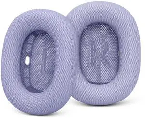 GEVO Upgraded Ear Cushions Replacement Earpads for AirPods Max 1 & 2 Headphones, Protein Leather Ear Pads Cover with Memory Foam and Magnet for AirPods Max 1 & 2 (Purple) GEVO Upgraded Ear Cushions Replacement Earpads for AirPods Max 1 & 2 Headphones, Protein Leather Ear Pads Cover with Memory Foam and Magnet for AirPods Max 1 & 2 (Purple)