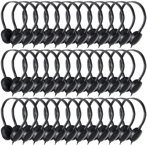 TJZXGUI 100 Pack Bulk Headphones for Kids Classroom School,Wired On Ear TJZXGUI 100 Pack Bulk Headphones for Kids Classroom School,Wired On Ear