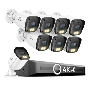 SANNCE 4K PoE Security Camera System - NVR with 8PCS Bullet Cameras(NO HDD) SANNCE 4K PoE Security Camera System - NVR with 8PCS Bullet Cameras(NO HDD)