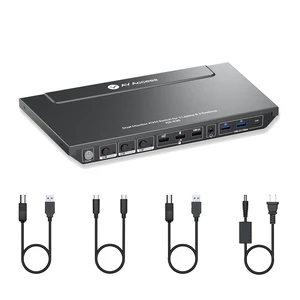 AV Access Docking Station KVM Switch 2 Monitors 1 Laptop & 2 Desktop PCs AV Access Docking Station KVM Switch 2 Monitors 1 Laptop & 2 Desktop PCs