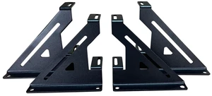 Droppin HZ Car Audio 2RACK 2 Channel Amplifier Rack, Steel, Black Powder Coated, Bracket Mount, 24 Watts, Audio Equipment Rack Droppin HZ Car Audio 2RACK 2 Channel Amplifier Rack, Steel, Black Powder Coated, Bracket Mount, 24 Watts, Audio Equipment Rack