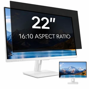 QOYZINE 22 inch Computer Privacy Screen Filter for 16:10 Aspect Ratio Widescreen Monitor,22in Curved Computer Monitor Privacy Shield Anti Glare Eye Protection, Anti-Scratch Removable Protector Film QOYZINE 22 inch Computer Privacy Screen Filter for 16:10 Aspect Ratio Widescreen Monitor,22in Curved Computer Monitor Privacy Shield Anti Glare Eye Protection, Anti-Scratch Removable Protector Film