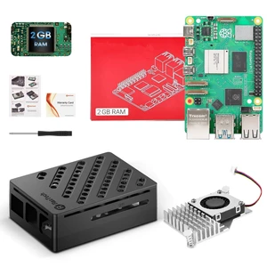 RasTech Pi 5 Kit 2GB RAM with Pi 5 Case,Active Cooler,Screwdrive and Pi5 2GB Board Included RasTech Pi 5 Kit 2GB RAM with Pi 5 Case,Active Cooler,Screwdrive and Pi5 2GB Board Included