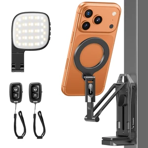 OMOTON TP02-Pro-CK Magnetic Phone Holder Kit with Fill Light & 2 Remotes OMOTON TP02-Pro-CK Magnetic Phone Holder Kit with Fill Light & 2 Remotes