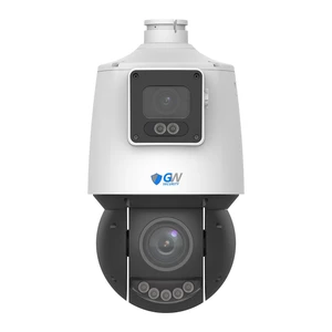 GW Security 4MP 30FPS Realtime Full-Time Color Night Vision Two Way Audio IP POE Network Light Hunter PTZ Camera with Dual Lens (25X Optical Zoom 4.8~120mm Motorized Lens and 4mm F1.0 Panorama Lens) GW Security 4MP 30FPS Realtime Full-Time Color Night Vision Two Way Audio IP POE Network Light Hunter PTZ Camera with Dual Lens (25X Optical Zoom 4.8~120mm Motorized Lens and 4mm F1.0 Panorama Lens)