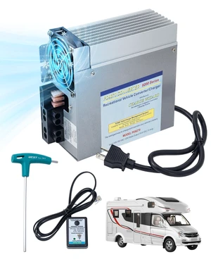 PD9270 70 Amp RV Power Converter Charger with Built-in Charge Wizard, 12V 9200 Series Smart Battery Charger Direct Replacement for Progressive Dynamics PD9270V, Inteli-Power, RV Camper Trailer PD9270 70 Amp RV Power Converter Charger with Built-in Charge Wizard, 12V 9200 Series Smart Battery Charger Direct Replacement for Progressive Dynamics PD9270V, Inteli-Power, RV Camper Trailer