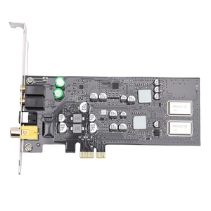 LICAEVEY PCIE Sound Card, Professional HiFi Audio with Dual DACs and Headphone Drivers, Support for CM108AH Master Controller, ES9018K2M DAC, Optical Coaxial Digital Output LICAEVEY PCIE Sound Card, Professional HiFi Audio with Dual DACs and Headphone Drivers, Support for CM108AH Master Controller, ES9018K2M DAC, Optical Coaxial Digital Output