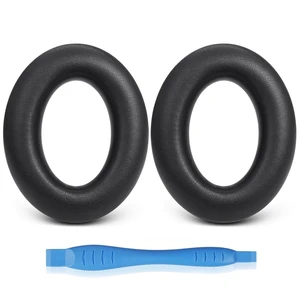 GEVO Ear Pads Replacement for Sennheiser Accentum/Accentum Plus Wireless Headphones, Earpads Ear Cushions with Protein Leather High Density Foam Noise Isolation (Black) GEVO Ear Pads Replacement for Sennheiser Accentum/Accentum Plus Wireless Headphones, Earpads Ear Cushions with Protein Leather High Density Foam Noise Isolation (Black)