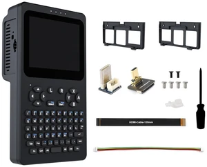 Waveshare Portable Handheld Linux Terminal with 3.5inch Touch Display, 640 480, Optical Bonding, Compatible with Pi 4B/5 Portable Development & Debugging Devices, PocketTerm35 Host with Acce, No BAT Waveshare Portable Handheld Linux Terminal with 3.5inch Touch Display, 640 480, Optical Bonding, Compatible with Pi 4B/5 Portable Development & Debugging Devices, PocketTerm35 Host with Acce, No BAT
