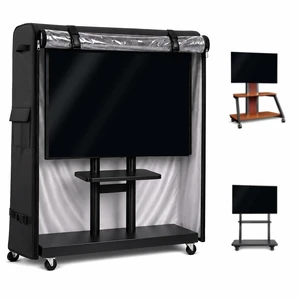 TV Cart Cover for 40-60 Inch TVs, Waterproof with Clear PVC Window TV Cart Cover for 40-60 Inch TVs, Waterproof with Clear PVC Window