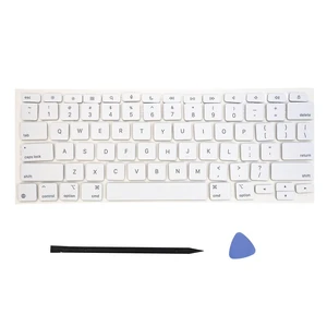 Replacement US Keyboard Full Set of Keycap Keys (No Hinge) and Tool Applicable for ipad Pro/Air 11/12.9/13 inch Magic Keyboard Key Cap (MKB-2 White) Replacement US Keyboard Full Set of Keycap Keys (No Hinge) and Tool Applicable for ipad Pro/Air 11/12.9/13 inch Magic Keyboard Key Cap (MKB-2 White)