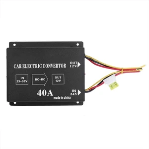 DC 24V to 12V Power Converter, Car Truck DC 24V to 12V Power Converter Electric Inverter Voltage Reducer Step Down Transformer(24v?a12v/40A/480w) DC 24V to 12V Power Converter, Car Truck DC 24V to 12V Power Converter Electric Inverter Voltage Reducer Step Down Transformer(24v?a12v/40A/480w)