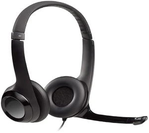 Logitech H390 Wired Headband, Stereo Sound and USB Microphone with Noise Suppression, In-Cable Controls, PC/Mac/Laptop/Chromebook - Black Logitech H390 Wired Headband, Stereo Sound and USB Microphone with Noise Suppression, In-Cable Controls, PC/Mac/Laptop/Chromebook - Black