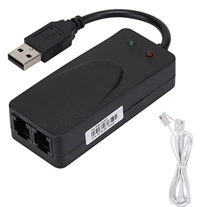 USB 2.0 External Modem, 56Kbps Fax Data Dial-Up Internet Device with V.92 Protocol for Computers USB 2.0 External Modem, 56Kbps Fax Data Dial-Up Internet Device with V.92 Protocol for Computers