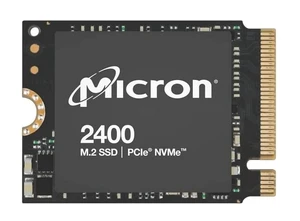 Micron 2400 512GB NVMe SSD, M.2 2230 PCIe Gen4 x4, M-Key (OEM New) Micron 2400 512GB NVMe SSD, M.2 2230 PCIe Gen4 x4, M-Key (OEM New)