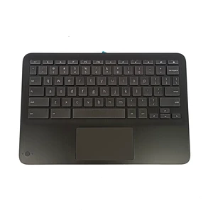 Lyinsen Replacement for HP Chromebook X360 11MK G3 EE Laptop Upper Case Palmrest Keyboard Touchpad Assembly Part 11.6" M49312-001 Top Cover Black Lyinsen Replacement for HP Chromebook X360 11MK G3 EE Laptop Upper Case Palmrest Keyboard Touchpad Assembly Part 11.6" M49312-001 Top Cover Black
