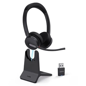Yealink WH64 Hybrid DECT Dongle & Bluetooth Wireless Headset for Work Yealink WH64 Hybrid DECT Dongle & Bluetooth Wireless Headset for Work