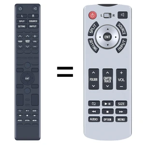 86170-50500 Remote Replacement for Toyota Sienna DVD Rear Entertainment 86170-50500 Remote Replacement for Toyota Sienna DVD Rear Entertainment