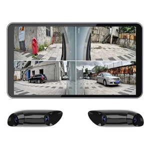 BeZheest AI Blind Spots Detection System with 4 Ultra HD Cameras, Blind Spot Monitoring System for Any Car's 180 Side Views, Front and Rear Sides View Cameras, Driving Recorder,HD Night Vision BeZheest AI Blind Spots Detection System with 4 Ultra HD Cameras, Blind Spot Monitoring System for Any Car's 180 Side Views, Front and Rear Sides View Cameras, Driving Recorder,HD Night Vision