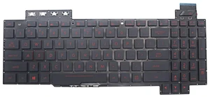New Keyboard for Asus FX503V FX503VD FX503VD-WH51 FX503VM FX503VM-EH73 FX63V FX63VM FX63VD Backlit Red New Keyboard for Asus FX503V FX503VD FX503VD-WH51 FX503VM FX503VM-EH73 FX63V FX63VM FX63VD Backlit Red