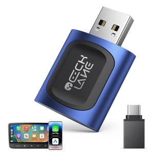 2026 Upgraded 2-in-1 Wireless CarPlay Adapter & Android Auto Wireless Adapter, Bluetooth Car Adapter for Wired to Wireless, Fast & Stable Auto-Connect, 5G WiFi & BT 5.4, Plug & Pl 2026 Upgraded 2-in-1 Wireless CarPlay Adapter & Android Auto Wireless Adapter, Bluetooth Car Adapter for Wired to Wireless, Fast & Stable Auto-Connect, 5G WiFi & BT 5.4, Plug & Pl