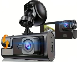 Dash Camera Front and Rear Camera 1080P, Night Vision, G Sensor, Loop Recording, Motion Detection Dash Camera Front and Rear Camera 1080P, Night Vision, G Sensor, Loop Recording, Motion Detection