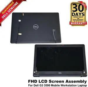 Dell G3 3590 15.6" FHD LCD Screen Assembly Replacement Part 5F3J1
