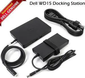 Dell WD15 K17A K17A001 USB-C Docking Station With/130W AC Power Adapter