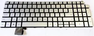 Dell Inspiron 5501/5502/5584/5590 US/INT ENGLISH Backlit Keyboard 0GHTYC