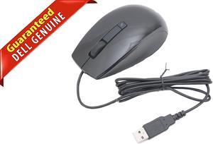 Dell USB Wired 6 Button Laser Mouse Black - YC5TD 0YC5TD