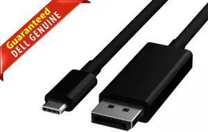 Dell USB Type-C to Display Port 2ft Cables 0N1NM8 N1NM8