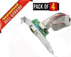 Lot of 4 Dell Precision T3500 T5500 2 Port 13.5" P436J External Serial COM M067K