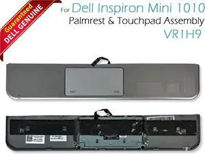 Dell Inspiron Mini 10 1010 Palmrest With Touchpad Assembly Silver VR1H9