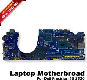 Dell OEM Precision 15 3520 Motherboard with Intel i5 Quad Core 2.5GHz CPU C2731
