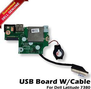 Dell Latitude 7380 USB Board W/Cable Assembly C86YY 0C86YY CN-0C86YY