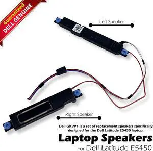 Dell Latitude E5450 PK23000O000 Laptop Left and Right Speakers Set GKVP1,0GKVP1