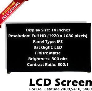 Dell OEM Latitude 7400 EDP 14" FHD LCD Widescreen Matte 0MJXRM MJXRM