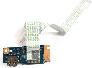 Dell OEM Inspiron 15(5565) USB SD Card Reader Input Output Circuit Board F8K78