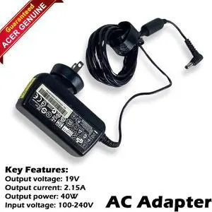Leader Electronics Acer Aspire One 19V 40W Laptop Power Adapter IU40-11190-011S