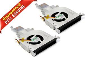 Lot of 2 Dell Inspiron 1420 Vostro 1400 4-Pin CPU Cooling Fan Heatsink NR432