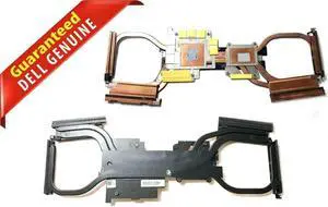 DELL PN55P ALIENWARE M15 COOLING HEATSINK WITHOUT FANS