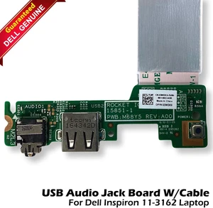 Dell Audio USB Board With Cable INSPIRON 11 3162 P24T ACA41 M68Y5 3WDK9 Dell Audio USB Board With Cable INSPIRON 11 3162 P24T ACA41 M68Y5 3WDK9