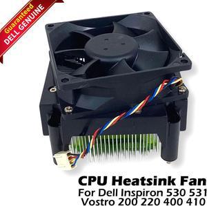 Dell CP825 Vostro 430 inspiron 531 531s Desktop Heatsink & Fan Assembly CPU 4-Pin