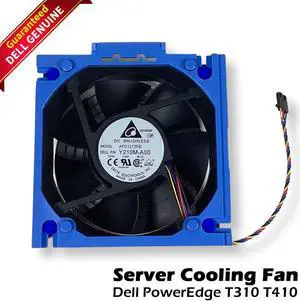 Dell POWEREDGE T310 Cooling Fan w/ Mount R150M D380M Y210M