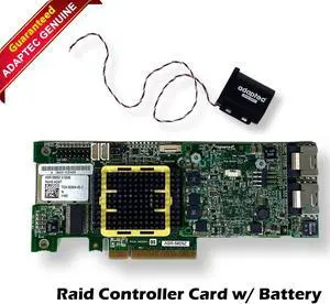 Adaptec ASR-5805Z SAS/SATA RAID Controller + BBU